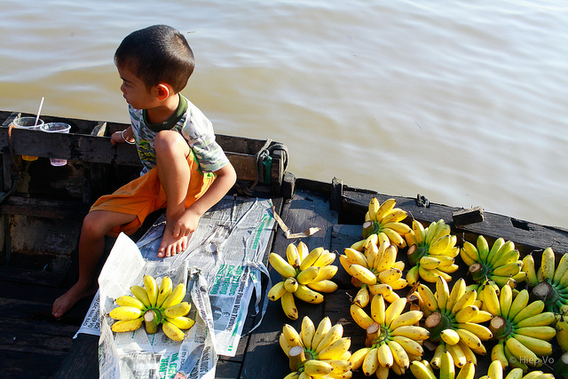 Cai Rang Market in Mekong Delta Vietnam