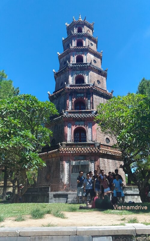 Phuoc Duyen Tower at Thien Mu Pagoda