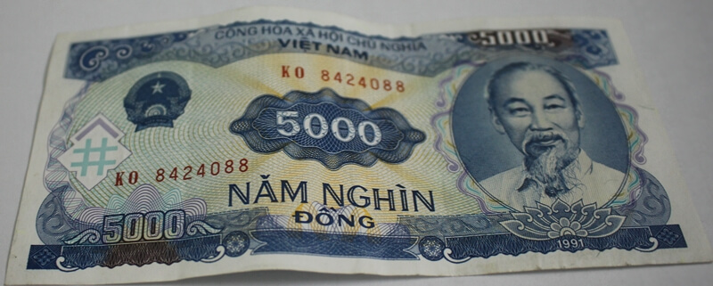 5000 Vietnam Dong