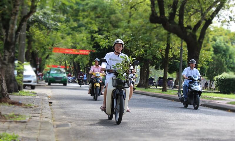 motorbikes in Vietnam