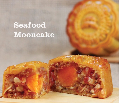 sea food moon cake