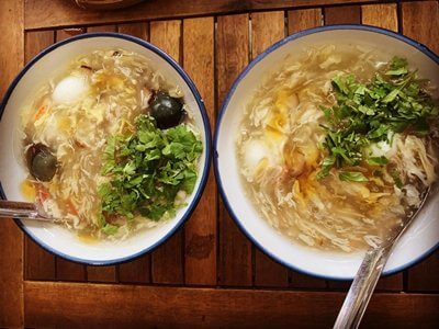 Vietnamese crab soup