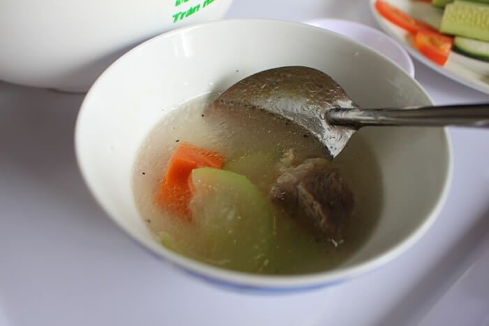 soup in vietnamese meal