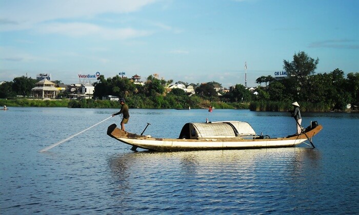 the Perfume River in Hue