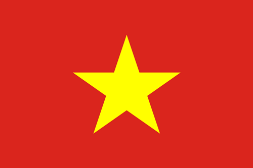 red Vietnamese flag