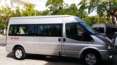 1116 seat van for hire