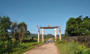 11village gate in vietnam