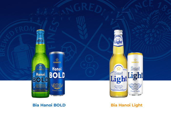 hanoi bold and light beer