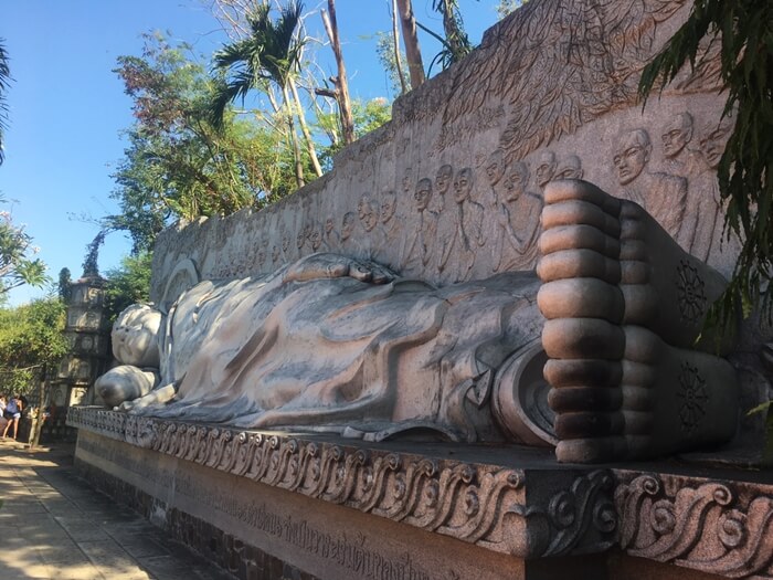 buddha in long son temple