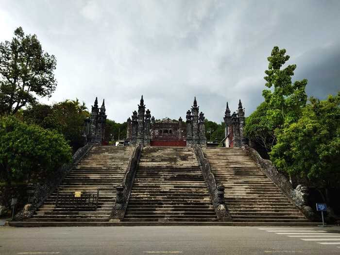 khai dinh royal tomb in hue city
