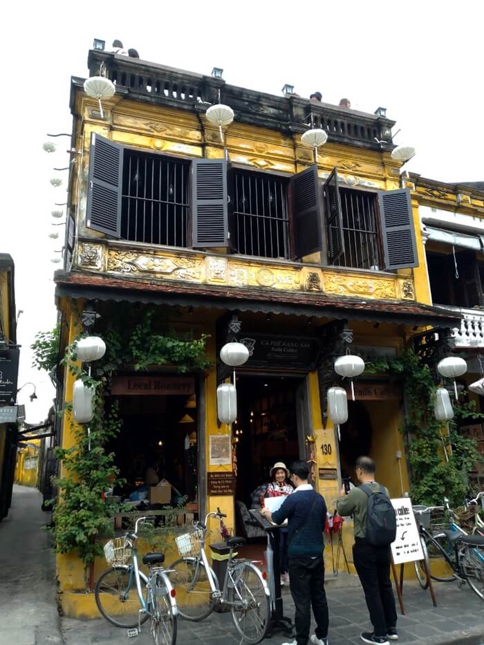 typical coffee shop in vietnam