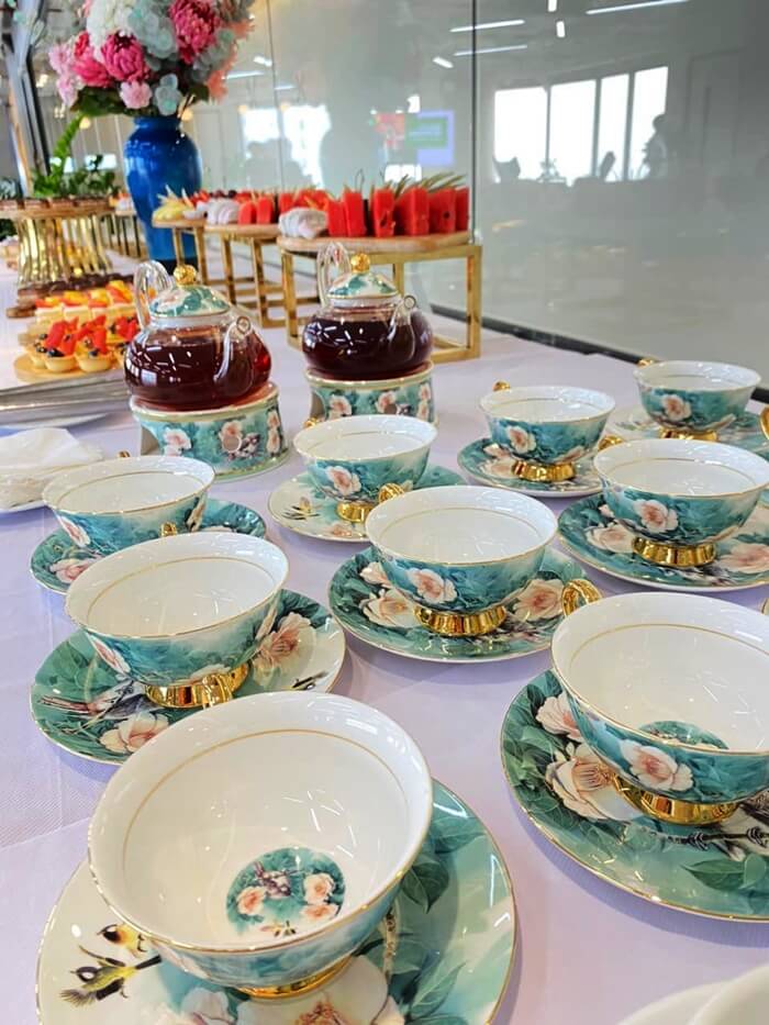prepare vietnamese tea party