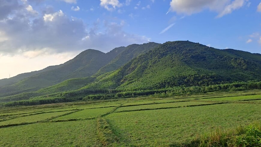 countryside in central vietnam